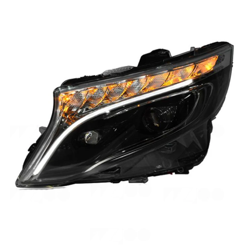 Car Styling for Benz V260 full LED Headlight- for Mercedes-Benz Benz vito LED Headlight DRL Bi-LED Lens auto Accessorie