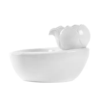 

Basin Vintage Cats Dogs Pet Supplies Rabbit Electric Ceramic Drinking Fountain Water Automatic Circulating Bowl Home Dispenser