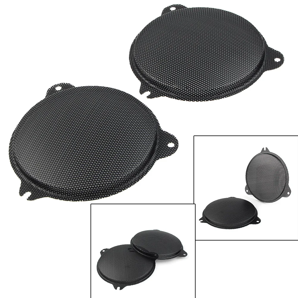 

2Pcs Motorcycle Front Speaker Mesh Grills for Harley Davidson Electra Glide 2014-2018 FLHT/X/CU/K fairing speaker cloth grills