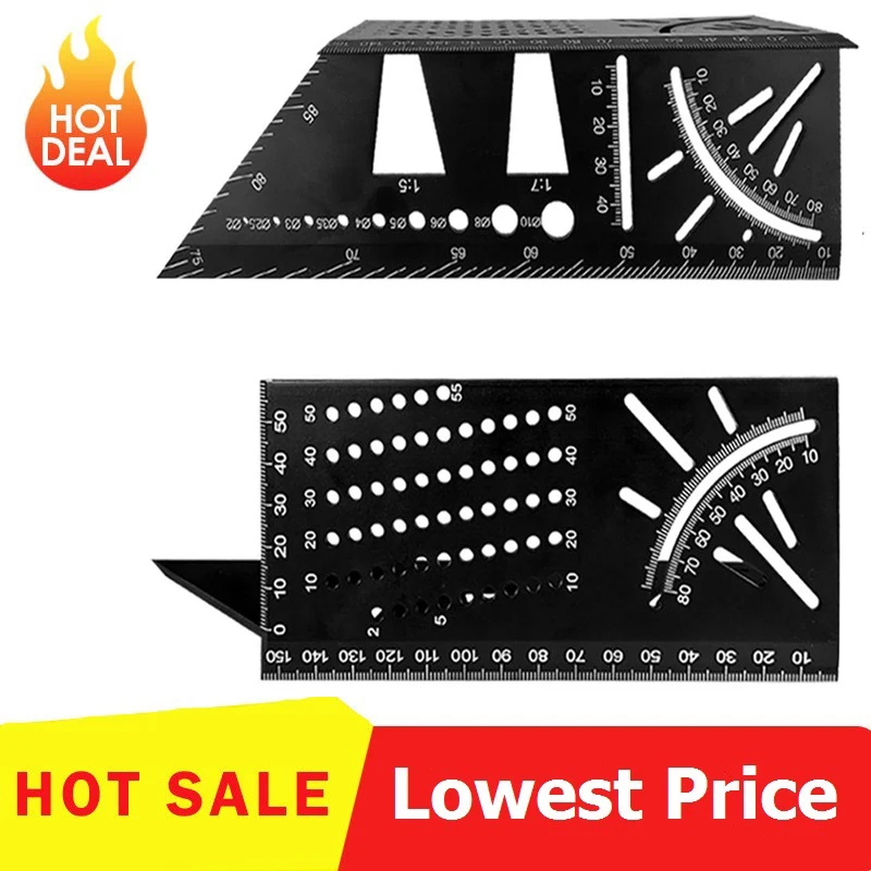 Шаблон для маркировки Ласточкин хвост алюминиевый сканер вертикальный угловой