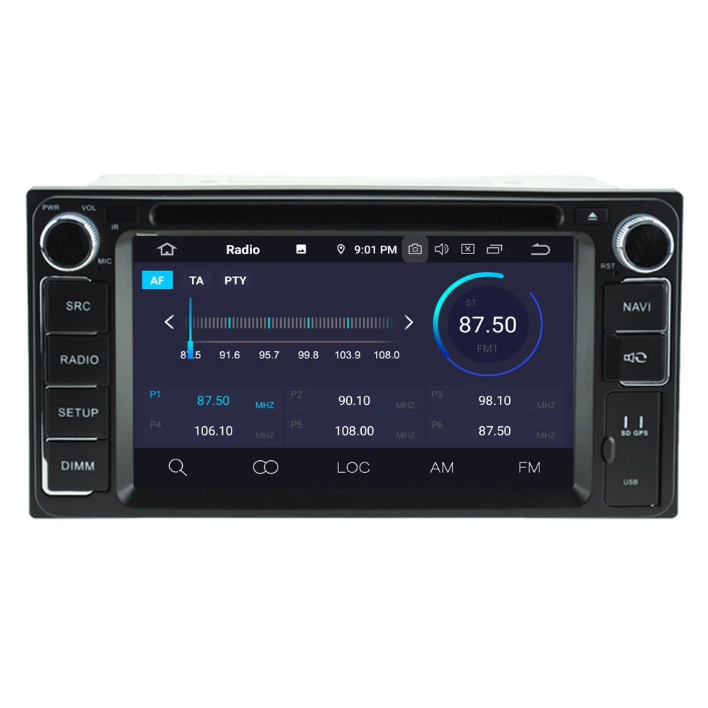 Sale Car DVD Player For Toyota Yaris Matrix Ipsum Previa Crown FORTUNER AVANZA LANDCRUISER 100 Rush Celica Kluger Allion Hiace 3