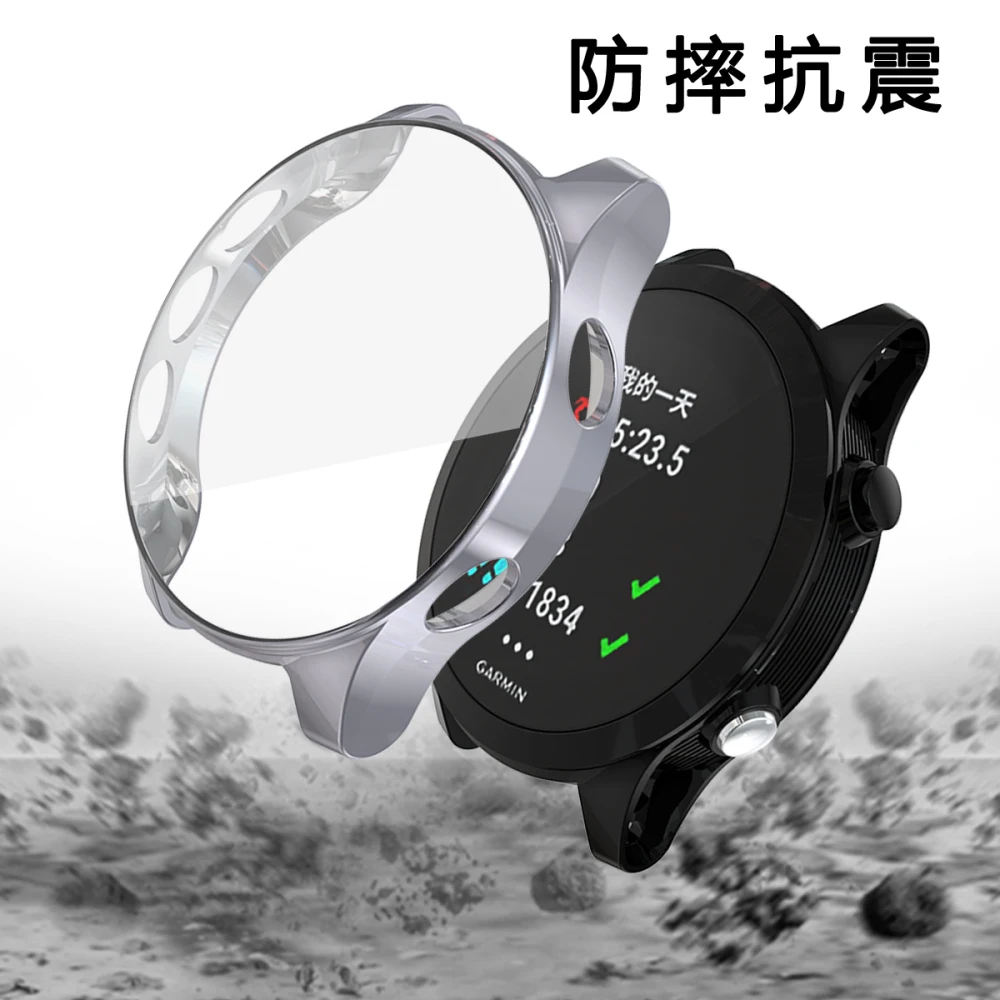 360 Тонкий чехол для часов Garmin Forerunner 935 945 чехол мягкий прозрачный TPU защита экрана противоударный корпус аксессуары для умных часов