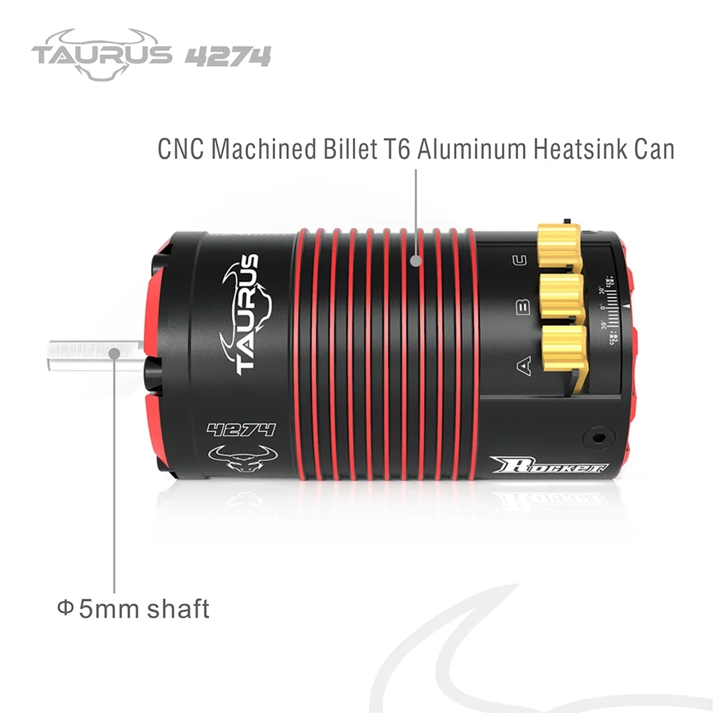 Surpass hobby Rocket 4274 Brushless dc motor for  1/8th scale 4wd Electric monster truck  rc car