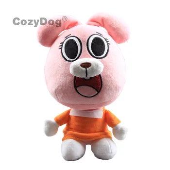 

26cm Cartoon Amazing World Plush Stuffed Toys Doll Peluche New Arrival Cute Pink Teddy Bear Stuffed Animals Toys Women Kids Gift