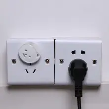 10/20 штук электрическая розетка, он защитить вашего ребенка от ударов защита от поражения электрическим током Вилки протектор повернуть крышку