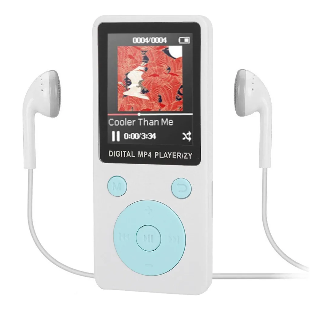Портативный bluetooth MP3 MP4 плеер цветной экран fm-радио видео игры формат аудио