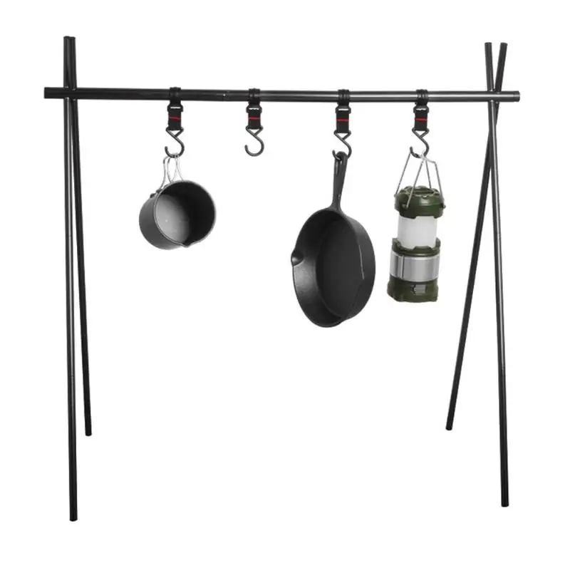 

New Aluminum Alloy Hanging Rack 8kg Outdoor Camping Triangular Clothes Rack Bearing Weight Triangular Rack Clothes Storage Rack