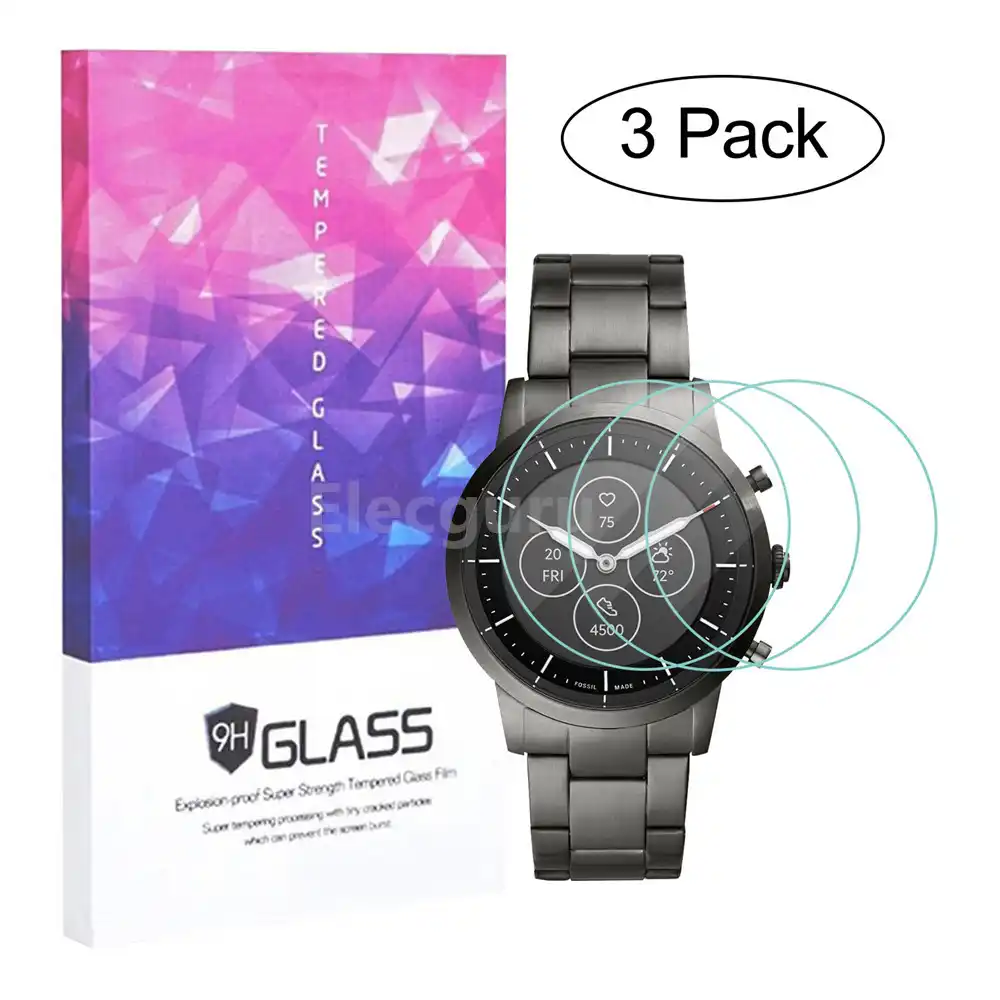 Not Tempered Glass Synvy Screen Protector for Fossil ME1162 TPU Flexible HD Clear Film Protective Protectors 3 Pack