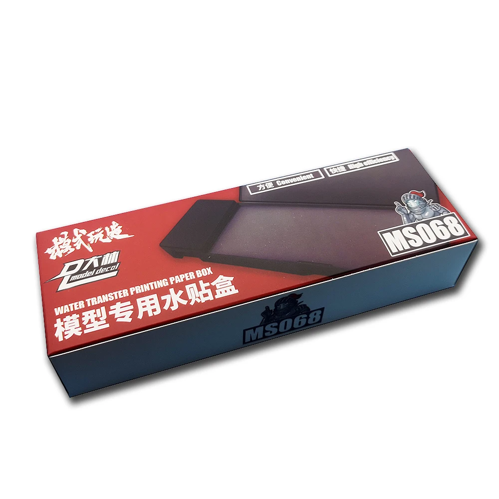 Model Decal Tool Set Water patch immersion separation Water sticker box Model Tools