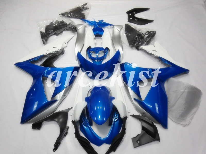 ABS Обтекатели комплект подходит для suzuki GSX-R1000 K9 2009 2010 2011 2012 2013 09, 10, 11, 12, 13, 14, 15, 16 лет корпус синий
