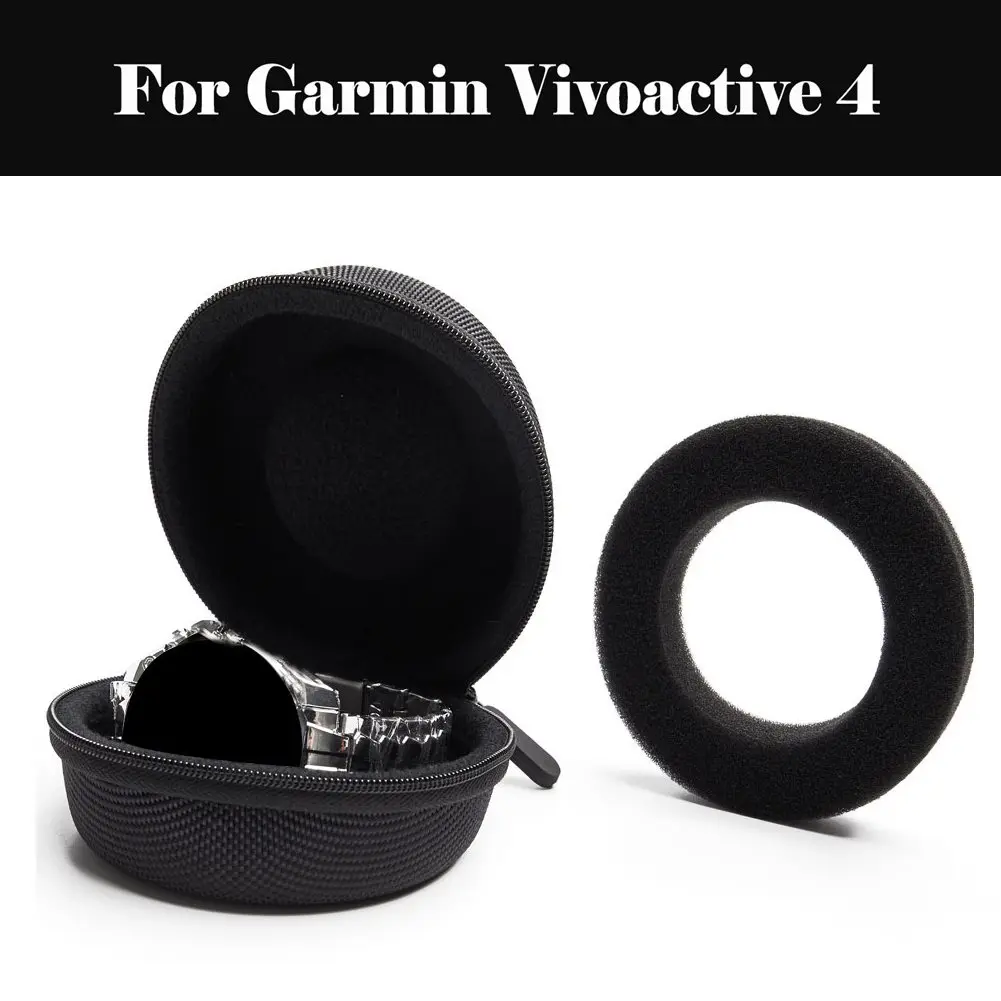 

Waterproof Box Travel Portable SmartWatch EVA Pouch Cover Watch Storage Case Protective For Garmin Vivoactive 4