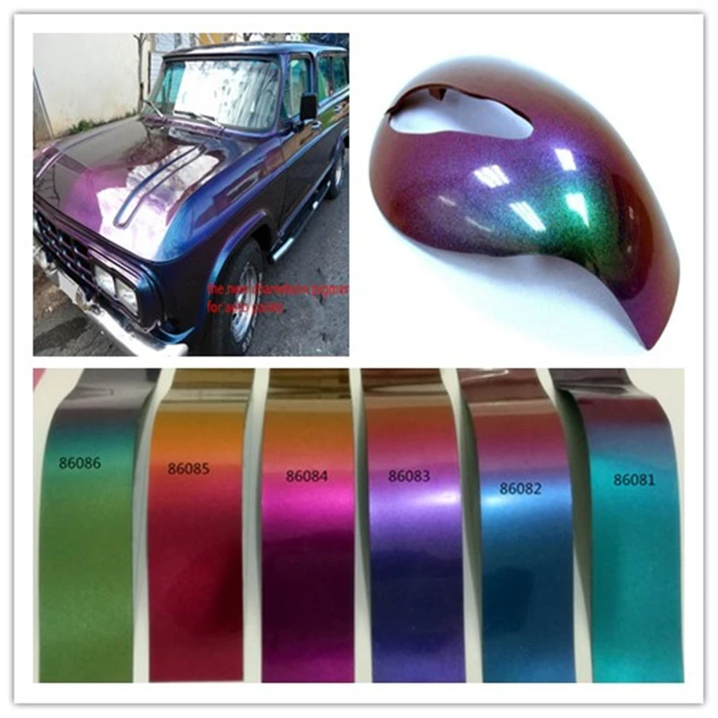 Chameleon Parel Pigment, Kleur Veranderende Pigment, Kleur Reizen Pigment Voor Auto Verf, Cometics|pigment for paint|pigment chameleon - AliExpress