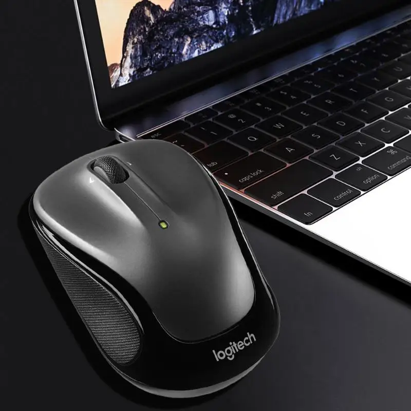 Беспроводная USB мышь с 3 кнопками для компьютера 1000 dpi 2,4 GHz Unifying Receiver эргономичная оптическая мышь для ноутбука и офиса