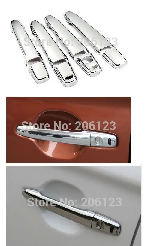 

Chrome Door Handle Cover With Smart Keyhole For Mitsubishi Lancer 2008-2014