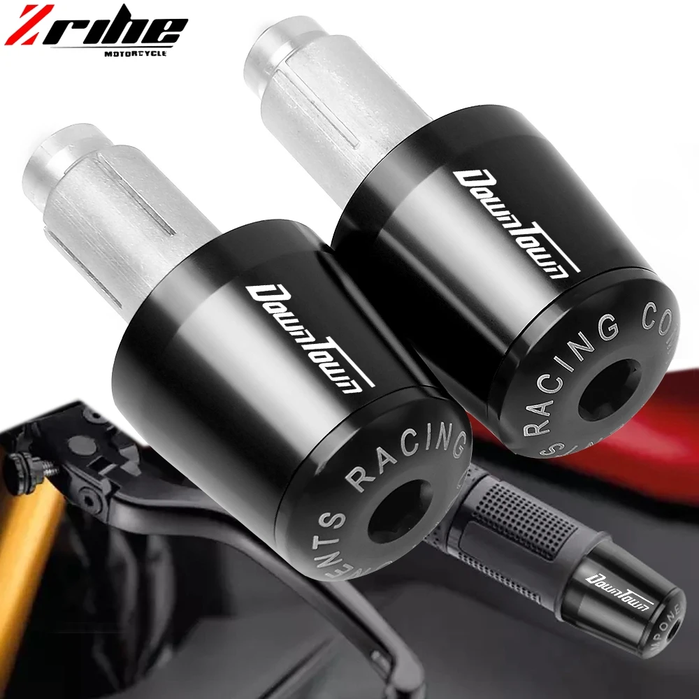 

2019 Handlebar Grips Ends handle grip Bar end For KYMCO Down Town Downtown 125 200 250 350 k-xct 300 G-DING Like150 180