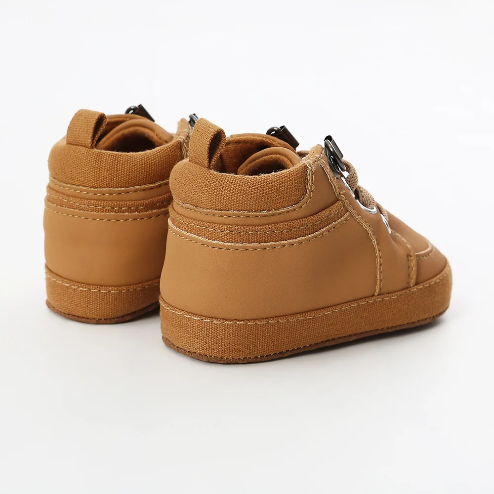 Детская обувь для новорожденных мальчиков; Повседневная Удобная обувь с хлопковой подошвой; нескользящая обувь из искусственной кожи; обувь для малышей; мокасины для малышей