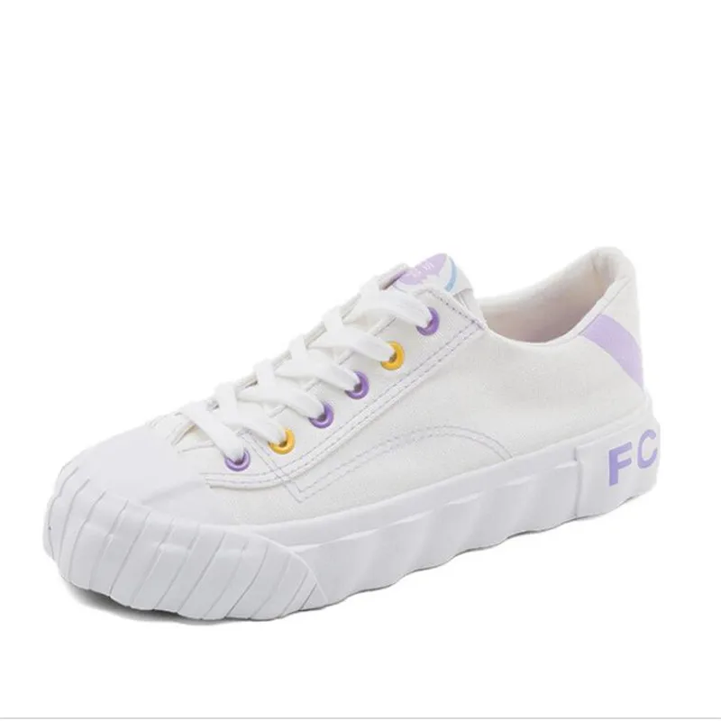 

Small white shoes comfortable women's shoes wild spring thick platform women's students casual sneakers shoes sneakers women