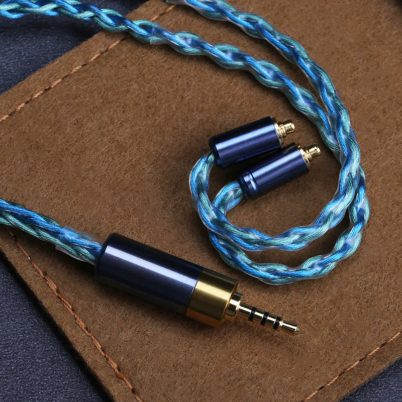 Openheart 8コア銅合金ケーブルマルチカラー0.78ピンmmcx 3.5/2.5/4.4