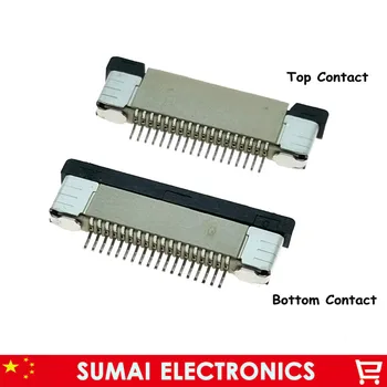 

Sample, 18Pin FPC FFC connector socket,18 pin 0.5mm flex cable socket for LCD screen interface.ROHS,18P