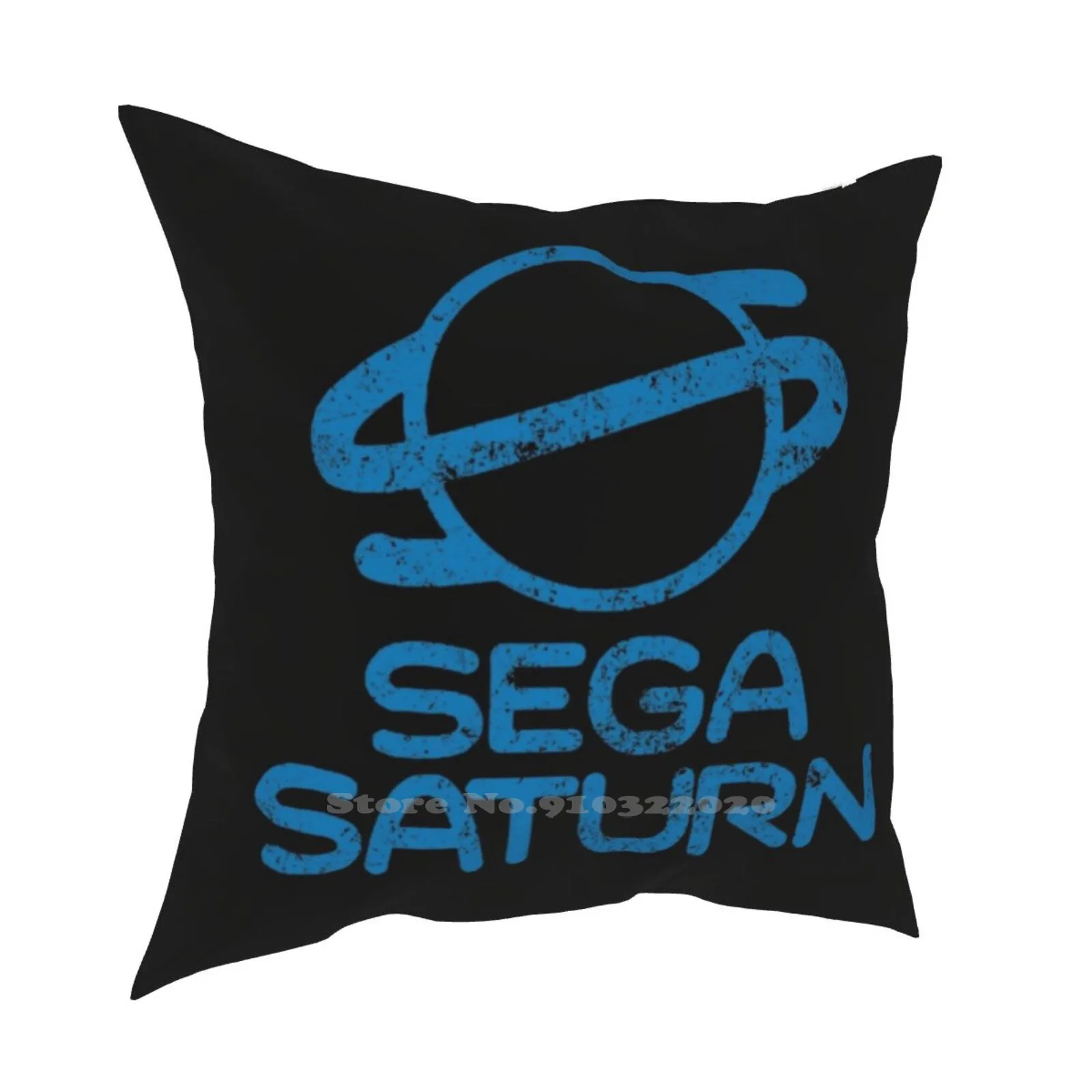 Sega Saturn Style 1 (Blue Dust) Home Sofa Car Waist Throw Federa Sega Saturn Logo Giapponese Saturn Logo Saturn Gaming Saturn