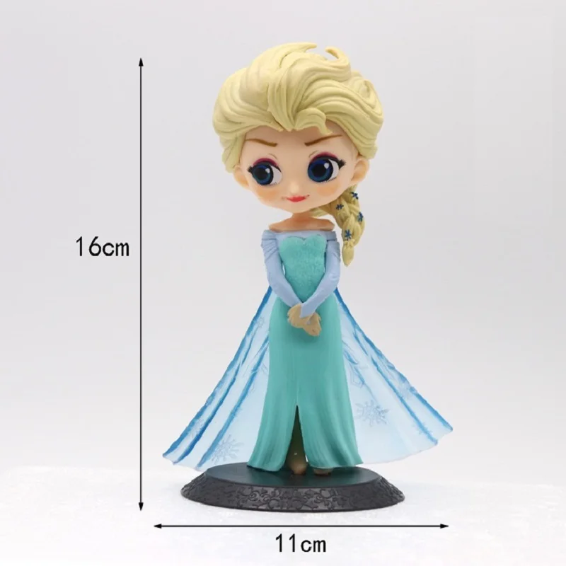 Игрушки Q Posket Принцесса Эльза Анна Рапунцель Белоснежка экшн Фигурки ПВХ