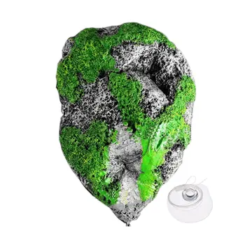 

Simulation Of Floating Stone Aquarium Landscaping Decoration Sci-fi Artificial Water Grass Landscaping Stone Suspended Stone