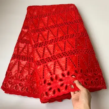 

5Yard Embroidery Hollow Out Stone African Bazin Riche Fabric New Arrival High Quality Perforated Nigerian Wedding Brocade Fabric