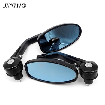 

Motorcycle Accessories Handlebar Rearview Mirror 7/8" 25mm Rod Bottom Mirror FOR BMW f800r f750gs 1200 gs Honda cb1000r xr