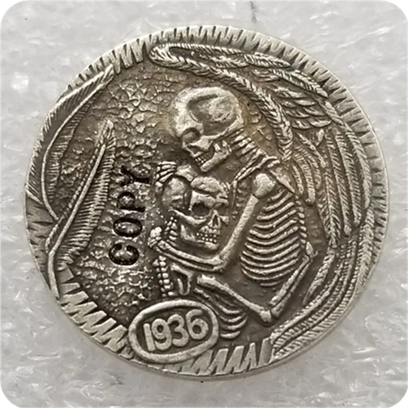 Никелевые монеты Hobo Модель № 65 _ 1936 d Классические Монеты из никеля памятные