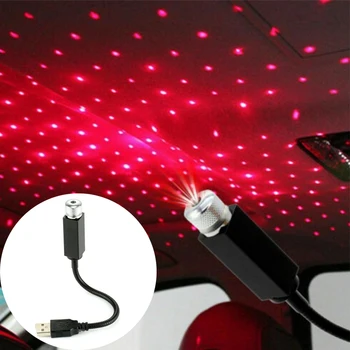 

Led Car Roof Star Night Light Projector Atmosphere Galaxy Lamp Usb Decorative Lamp Car Accessories car interior light