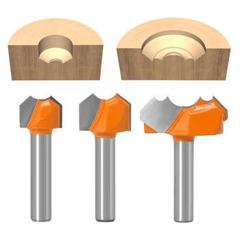 

1PCS 8mm Engraving Bit Woodworking Milling Cutters Carbide Router Bit for Wood Cutting Engraving Milling Cutter