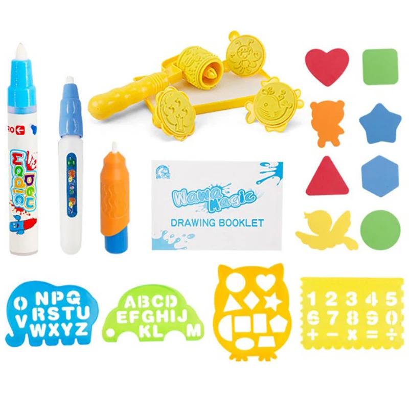 

2020 Baby Boys Girls Drawing Toys 100*80 Cm Colorful Graffiti Blanket Children's Water Canvas