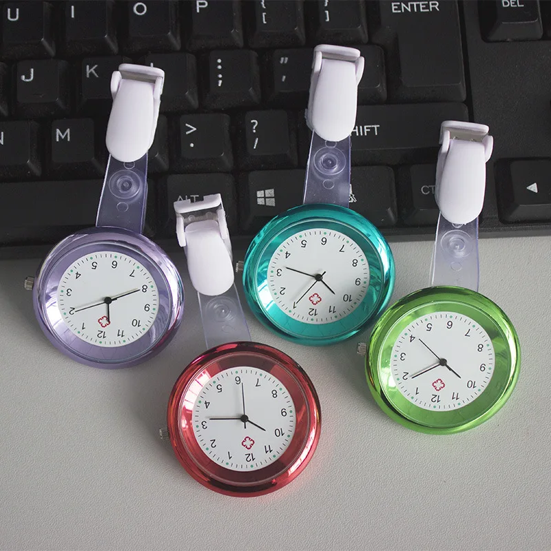 Жизнь Водонепроницаемый Бизнес ветер сплав Материал различные цвета украшения кварцевые модные карманные часы для медсестер