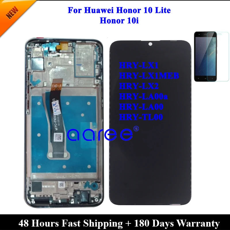 Протестированный Оригинальный ЖК-дисплей для Huawei Honor 10 lite LCD 10i дисплей ЖК-экран