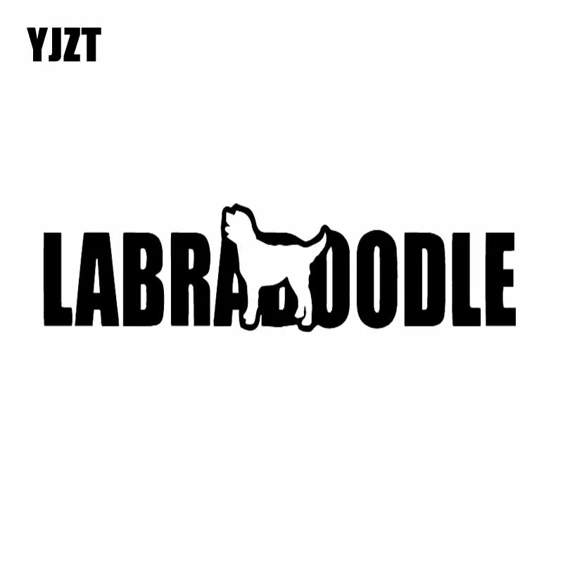 YJZT x см автомобильные наклейки с животными лабрадодель виниловые собакой породой