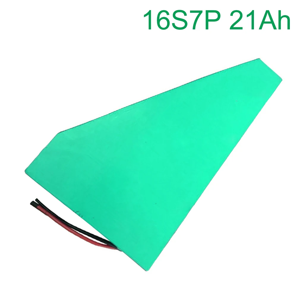 

60V 21Ah 16S7P 18650 Li-ion Battery electric two Three wheeled motorcycle bicycle ebike 330*310*200*70*70*45mm