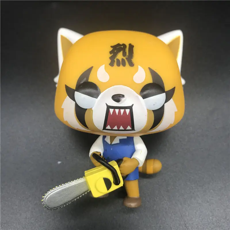 thumbnail image 1 of Figura de acción de vinilo coleccionable de Aggretsuko Rage / Chainsaw / Date Night, modelo de juguete para regalo, 1 of 4