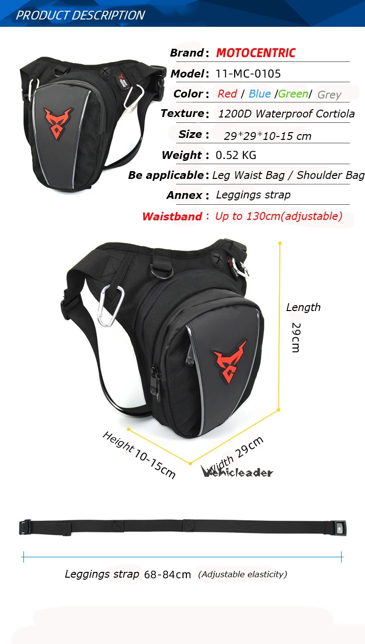 searchinghero Multi Function Tactical Drop Leg Bag