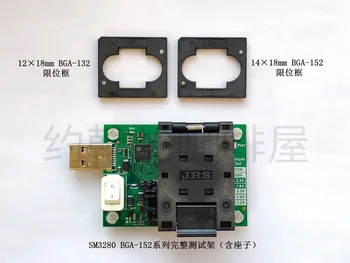 

SMI SM3280 Nand Flash Clear Rack Flash Test Rack BGA132 / 152 8CE