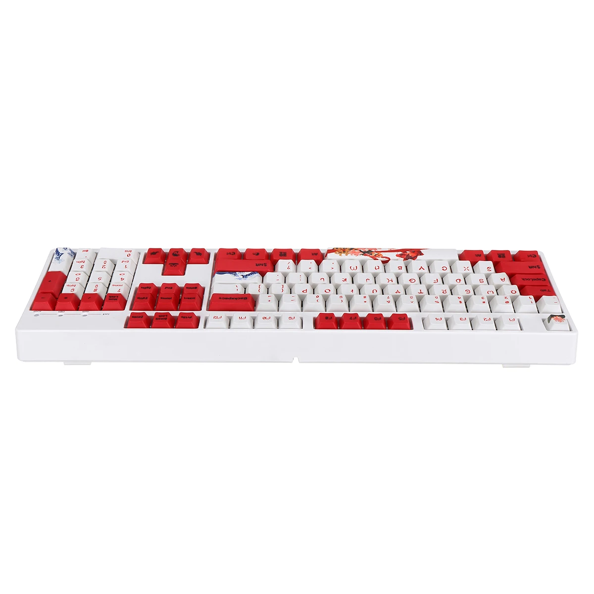 108 клавиш PBT сублимации термосублимации процесс парчи карпа Keycap для механической игровой клавиатуры
