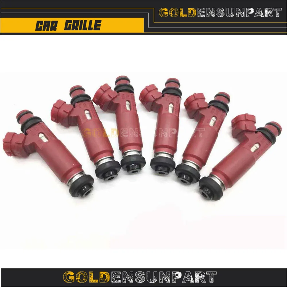 Набор из 6 195500-3970 топливных инжекторов MD357267 2001-2002 для Mitsubishi Montero