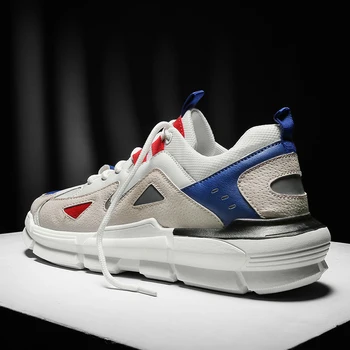 

Height Increasing Men's Brand Sneakers Men Pu Leathable Comfortable Men Shoes Platform Joker simple Tenis Masculino Zapatillas