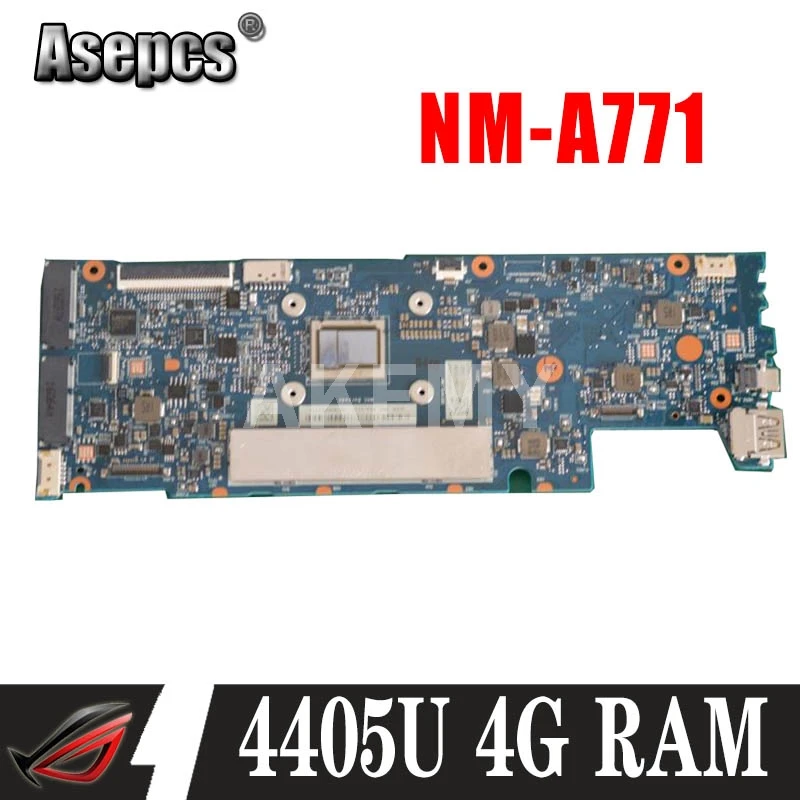 Для Lenovo YOGA 710-11ISK материнская плата для ноутбука NM-A771 4GB-RAM 4405U5B20L46167 оригинальная 100%