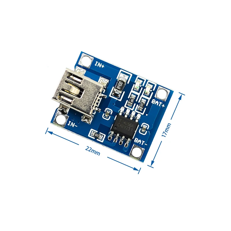 5V 1A Micro Mini TYPE-C USB 18650 Lithium Battery Charging Board Charger Module + Protection Dual Functions TP4056 Module 5Pcs/LOT