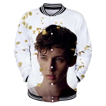 

Troye Sivan 3D Baseball Jackets Women/Men Fashion Long Sleeve Jacket 2020 Hot Sale Harajuku Casual Streetwear Trendy Clothes