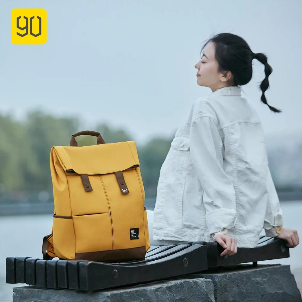 

90fun Backpack14/15.6 Inch College Leisure Shoulder Large Capacity Knapsack Computer School Bag Luggage Bag