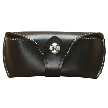 

Vintage Eyeglasses Box Leather Luxury Spectacle Glasses Bag Case Eyewear Sunglasses Holder Cover Men Women