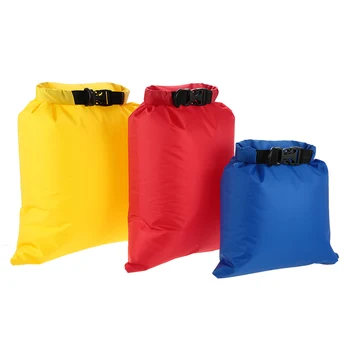 

Lixada Pack of 3 Waterproof Bag 3L+5L+8L Outdoor Ultralight Dry Sack for Camping Hiking Traveling Diving Compression Storage Bag