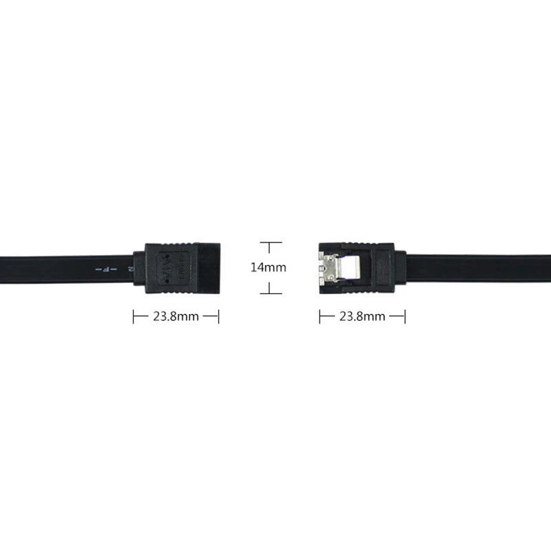 Высокоскоростной кабель SATA для передачи данных 45 см 3 0 дюйма 6 Φ 26AWG жесткого диска