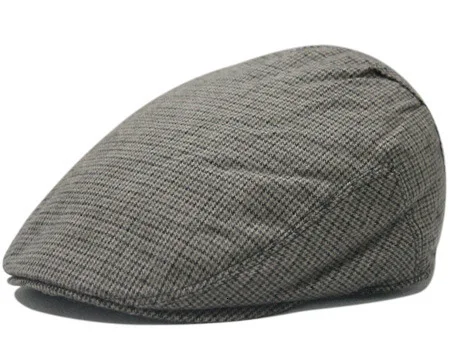 Взрослая полная Закрытая шляпа плюща, мужской фетровый берет, шерстяная остроконечная Кепка, женская уличная Шерстяная кепка для отдыха, шляпа газетчика 55-58 см - Цвет: No.1